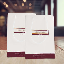 Classy Bourgogne Ivoor Medium Cadeauzakje