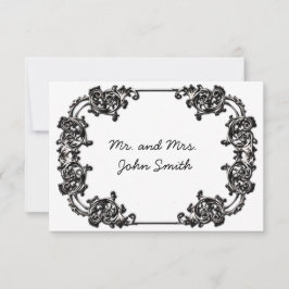  CLASSY BRUILOFT ESCORT KAART