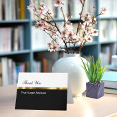 Classy Business Dank u Bedankkaart