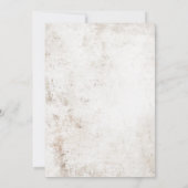 Classy Canopy Wedding Invitation Suite Kaart (Achterkant)