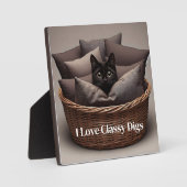 Classy Cat Fotoplaat (Voorkant)