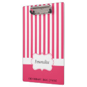 Classy Cayenne Stripes | DIY-tekst Klembord (Links)