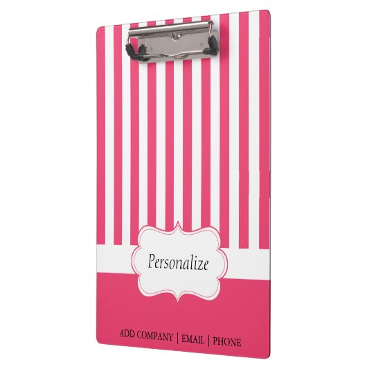 Classy Cayenne Stripes | DIY-tekst Klembord (Links)