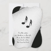 Classy Celebration Party Kaart (Achterkant)