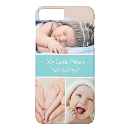 Classy Chic Baby Kinder Foto Collage Case-Mate iPhone Case (Achterkant)