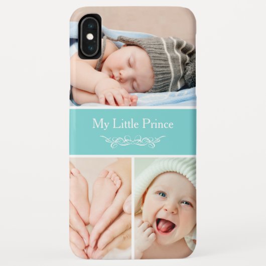 Classy Chic Baby Kinder Fotocollage Case-Mate iPhone Case (Achterkant)