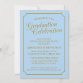 CLASSY CHIC ELEGANT GRADUTY INVITATION PARTI (Devant)