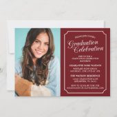 CLASSY CHIC ELEGANT GRADUTY INVITATION PARTI (Devant)