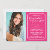 CLASSY CHIC ELEGANT GRADUTY INVITATION PARTI (Devant)