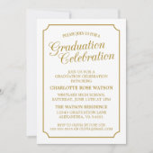 CLASSY CHIC ELEGANT GRADUTY INVITATION PARTI (Devant)