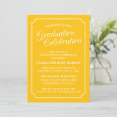 CLASSY CHIC ELEGANT GRADUTY INVITATION PARTI (Debout devant)