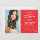CLASSY CHIC ELEGANT GRADUTY INVITATION PARTI (Devant)