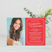 CLASSY CHIC ELEGANT GRADUTY INVITATION PARTI (Debout devant)