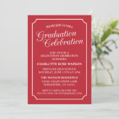 CLASSY CHIC ELEGANT GRADUTY INVITATION PARTI (Debout devant)