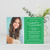 CLASSY CHIC ELEGANT GRADUTY INVITATION PARTI (Debout devant)