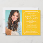 CLASSY CHIC ELEGANT GRADUTY INVITATION PARTI (Devant)