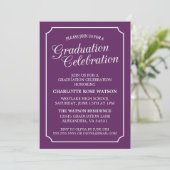 CLASSY CHIC ELEGANT GRADUTY INVITATION PARTI (Debout devant)