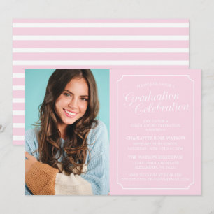 CLASSY CHIC ELEGANT GRADUTY INVITATION PARTI