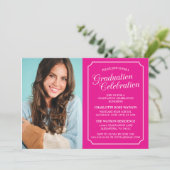CLASSY CHIC ELEGANT GRADUTY INVITATION PARTI (Debout devant)