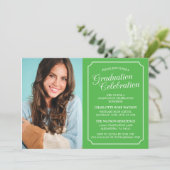 CLASSY CHIC ELEGANT GRADUTY INVITATION PARTI (Debout devant)