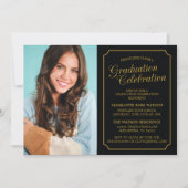 CLASSY CHIC ELEGANT GRADUTY INVITATION PARTI (Devant)