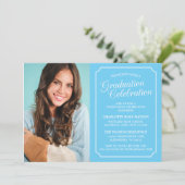 CLASSY CHIC ELEGANT GRADUTY INVITATION PARTI (Debout devant)