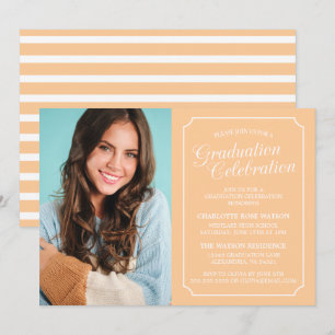 CLASSY CHIC ELEGANT GRADUTY INVITATION PARTI