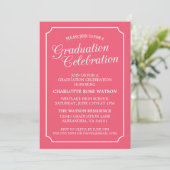 CLASSY CHIC ELEGANT GRADUTY INVITATION PARTI (Debout devant)