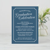 CLASSY CHIC ELEGANT GRADUTY INVITATION PARTI (Debout devant)