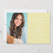 CLASSY CHIC ELEGANT GRADUTY INVITATION PARTI (Devant)