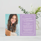 CLASSY CHIC ELEGANT GRADUTY INVITATION PARTI (Debout devant)
