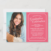 CLASSY CHIC ELEGANT GRADUTY INVITATION PARTI (Devant)