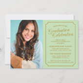 CLASSY CHIC ELEGANT GRADUTY INVITATION PARTI (Devant)