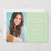 CLASSY CHIC ELEGANT GRADUTY INVITATION PARTI (Devant)
