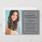 CLASSY CHIC ELEGANT GRADUTY INVITATION PARTI (Devant)