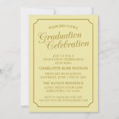 CLASSY CHIC ELEGANT GRADUTY INVITATION PARTI (Devant)