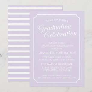CLASSY CHIC ELEGANT GRADUTY INVITATION PARTI