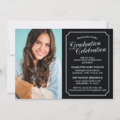 CLASSY CHIC ELEGANT GRADUTY INVITATION PARTI (Devant)