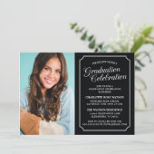 CLASSY CHIC ELEGANT GRADUTY INVITATION PARTI (Debout devant)