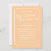 CLASSY CHIC ELEGANT GRADUTY INVITATION PARTI (Devant)