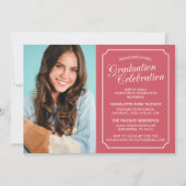 CLASSY CHIC ELEGANT GRADUTY INVITATION PARTI (Devant)