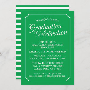 CLASSY CHIC ELEGANT GRADUTY INVITATION PARTI