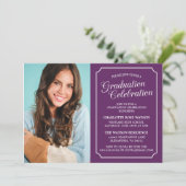 CLASSY CHIC ELEGANT GRADUTY INVITATION PARTI (Debout devant)
