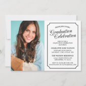 CLASSY CHIC ELEGANT GRADUTY INVITATION PARTI (Devant)