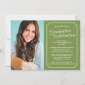 CLASSY CHIC ELEGANT GRADUTY INVITATION PARTI (Devant)