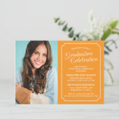 CLASSY CHIC ELEGANT GRADUTY INVITATION PARTI (Debout devant)