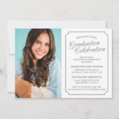 CLASSY CHIC ELEGANT GRADUTY INVITATION PARTI (Devant)