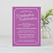 CLASSY CHIC ELEGANT GRADUTY INVITATION PARTI (Debout devant)