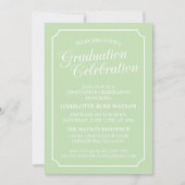 CLASSY CHIC ELEGANT GRADUTY INVITATION PARTI (Devant)