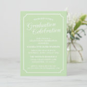 CLASSY CHIC ELEGANT GRADUTY INVITATION PARTI (Debout devant)